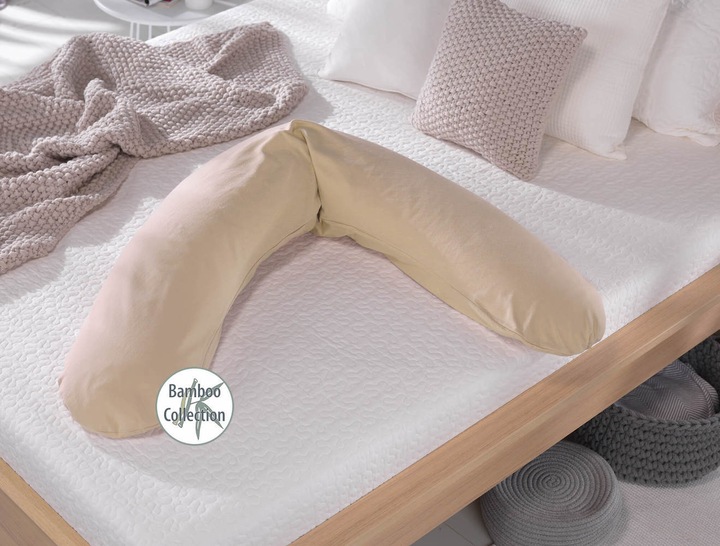 Produktbild Theraline Stillkissen "Das Original" mit Polyester Hohlfaser Füllung inkl. Bezug 190 cm (190 cm)