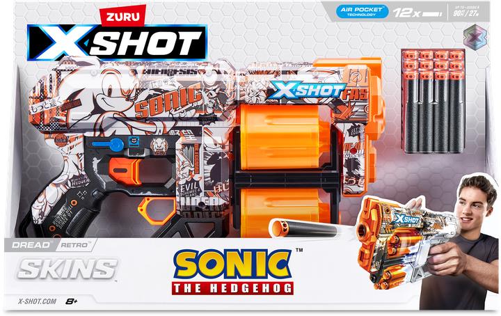 Actual product image Xshot X-SHOT SKINS SONIC 36583