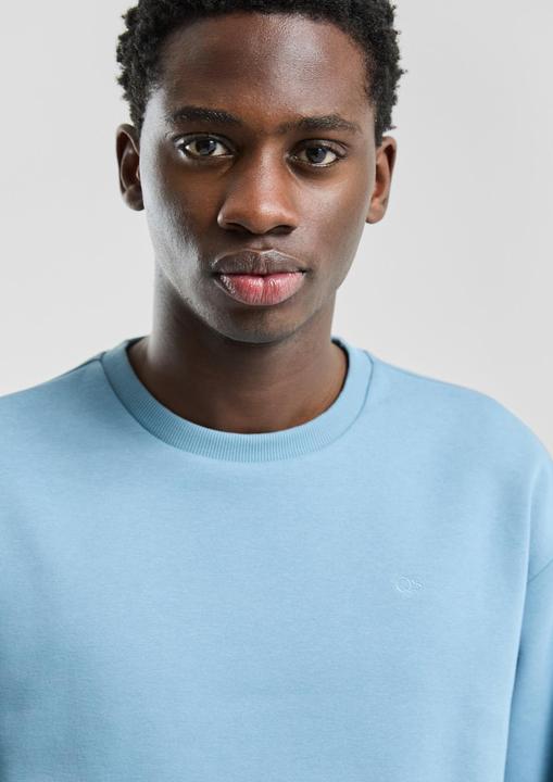 Produktbild s.Oliver Sweatshirt Sweatshirt mit Logo-Stickerei (L)