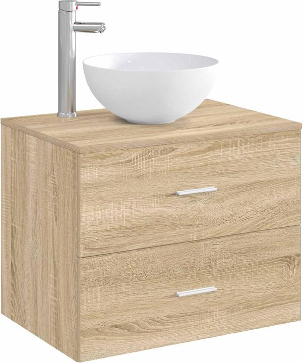 Produktbild vidaXL Badezimmerwaschbecken (355 mm, 355 mm)