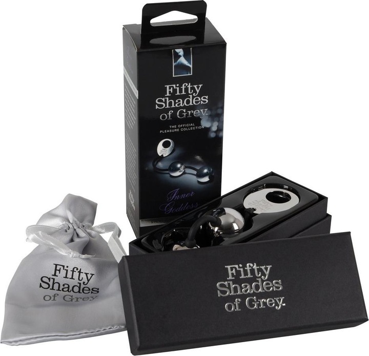 Productafbeelding Fifty Shades of Grey Inner Goddess zilveren plezierballen