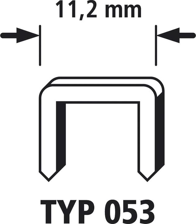 Actual product image wolfcraft 1 tacocraft 7 - Hand tacker set 1001 pcs.