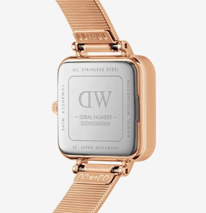 Produktbild Daniel Wellington Quadro Studio Rose Gold White (Analoguhr, 22 mm)