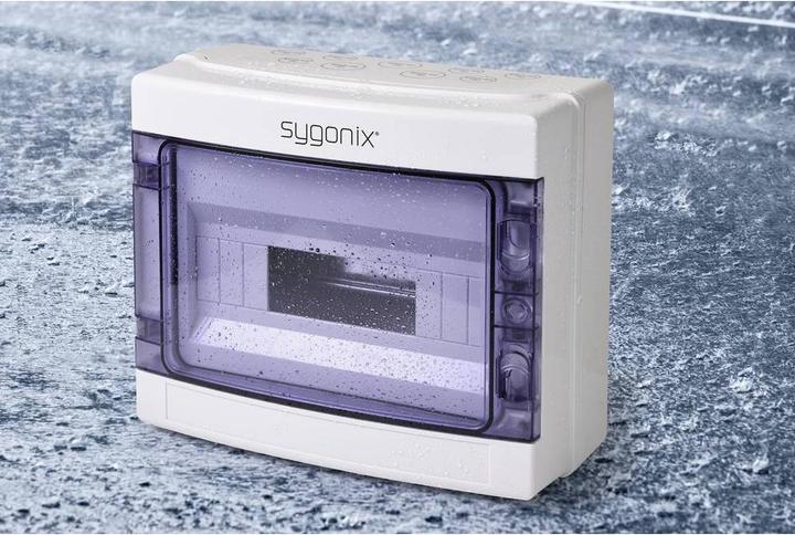 Produktbild Sygonix SY-5491854 Kleinverteiler Oberflächenmontage Anzahl Teilungen = 12 Anza