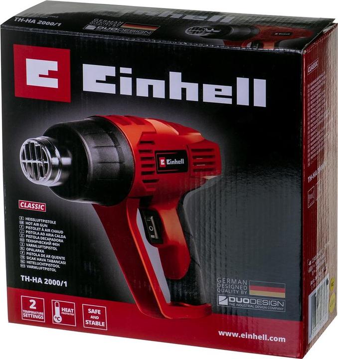 Immagine prodotto Einhell Soffiatore ad aria calda con accessori