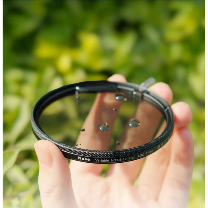 Produktbild Kase AGC Variable ND 1.5-10 Filter 43mm (43 mm, ND- / Graufilter)