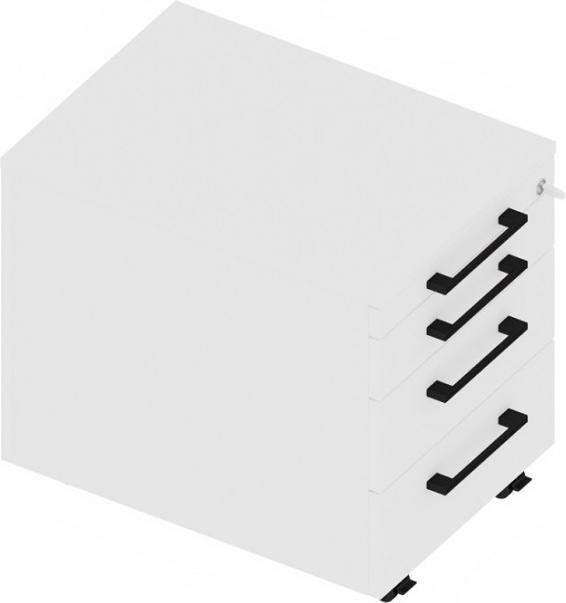 Palmberg Roll container drawers ORGA PLUS white