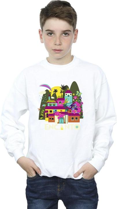 Actual product image Disney Boys Encanto Many Houses Sweatshirt (104)