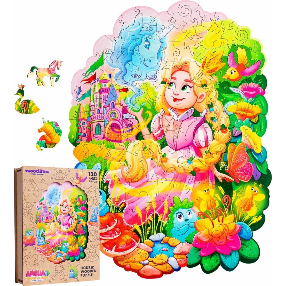 Woodlika Prinzessin Amelia Holzpuzzle 120 Teile