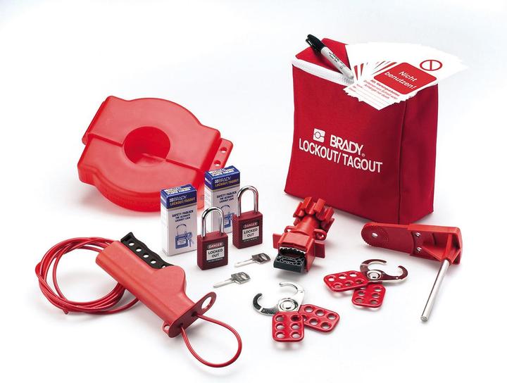 Brady small adjustable lockout set