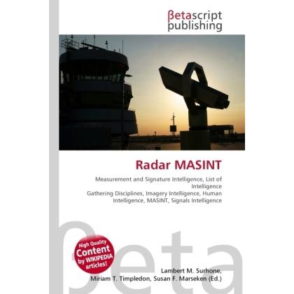 Radar MASINT, Fachbücher von Miriam T. Timpledon, Lambert M. Surhone, Susan F. Marseken
