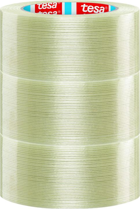 Actual product image tesa tesapack ULTRA RESITANT filament tape glass-fibre reinforced (25 mm)