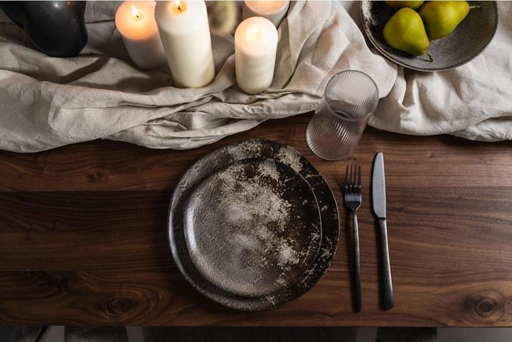 Produktbild Kare Design Teller Savannah grau rund 20