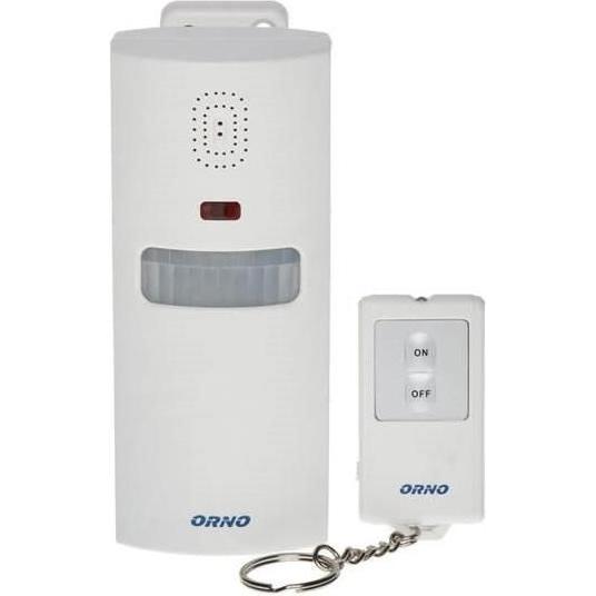 Thumbnail - Orno, Einbruchschutz + Alarmanlage, Alarm with built-in siren, remotely controlled, 6m, battery