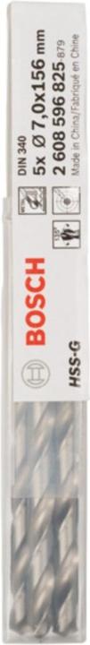 Produktbild Bosch Professional Zubehör PRO Metal HSS-G Spiralbohrer, 7 x 102 x 156 mm (7 mm)