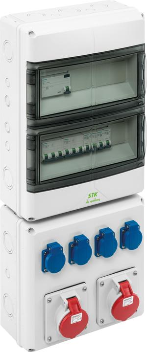 Image du produit Spelsberg Combinaison de prises de courant (6x, CEE 16/5, CEE 7/4)