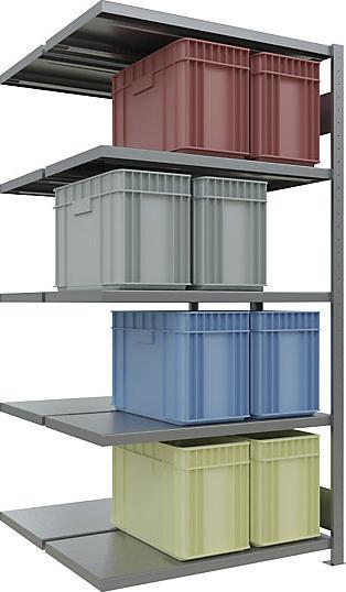 Actual product image eurokraft pro Boltless shelving, double row