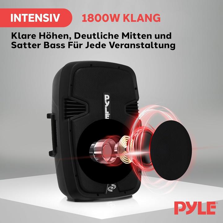 Image du produit Pyle Sistema Audio Portatile Senza Filo (Actif)