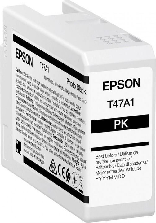 Actual product image Epson T47A1 (PBK)