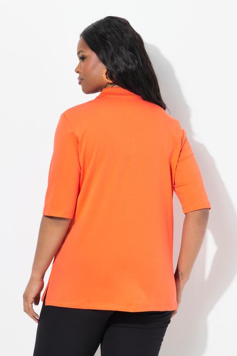 Image du produit Ulla Popken Polo collection Classic avec col polo et manches courtes, en coton Pima (50, 52)