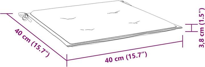 Produktbild vidaXL Gartenstuhl