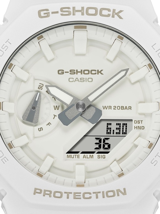 Actual product image G-Shock GA-2100-7A7ER (Chronograph, 49 mm)