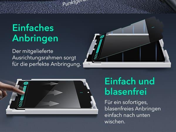 Image du produit ESR UltraFit Armorite Screen Protector für iPad Pro 11 (2024/2025) (2 pcs, Apple iPad Pro 11 2024, Apple iPad Pro 11 2025)