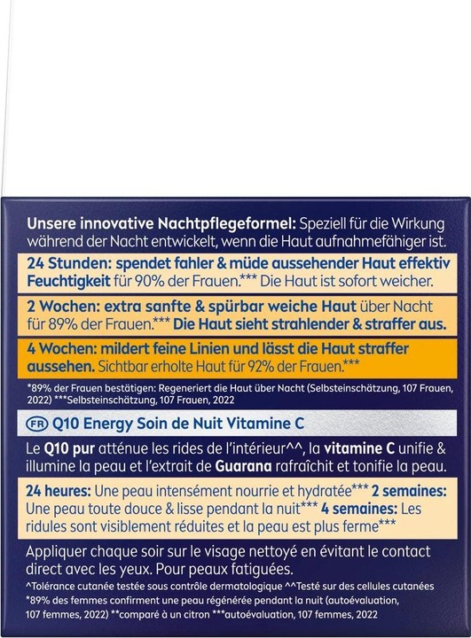 Actual product image NIVEA Q10 Energy Anti Wrinkle (50 ml, Face balm)