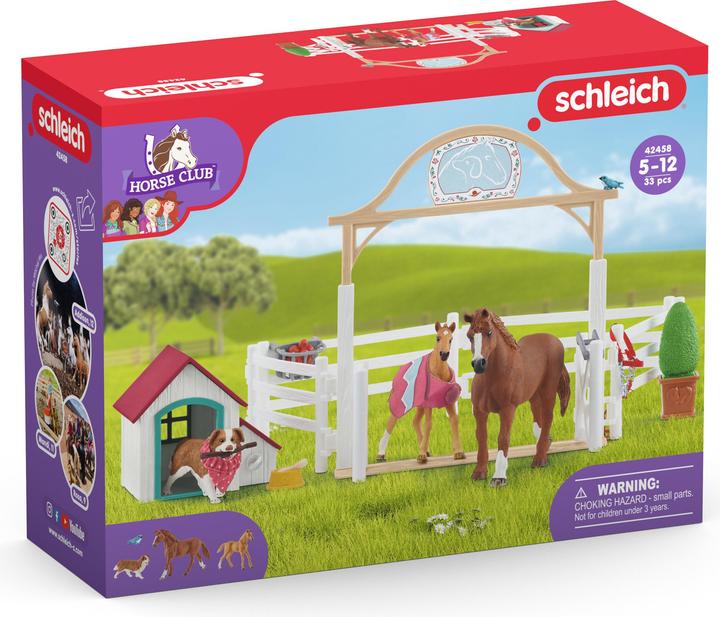 Produktbild Schleich Hannahs Gäste mit Ruby Dog