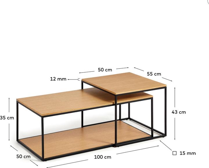 Image du produit Kave Home Yoana (50 x 100 x 43 cm)