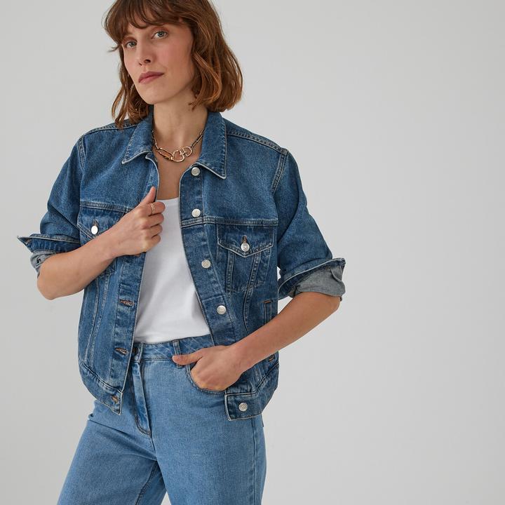 Actual product image La Redoute Collections Iconic denim jacket (40)
