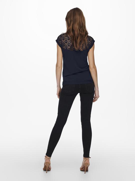 Immagine prodotto Only Top in pizzo con maniche corte (M)