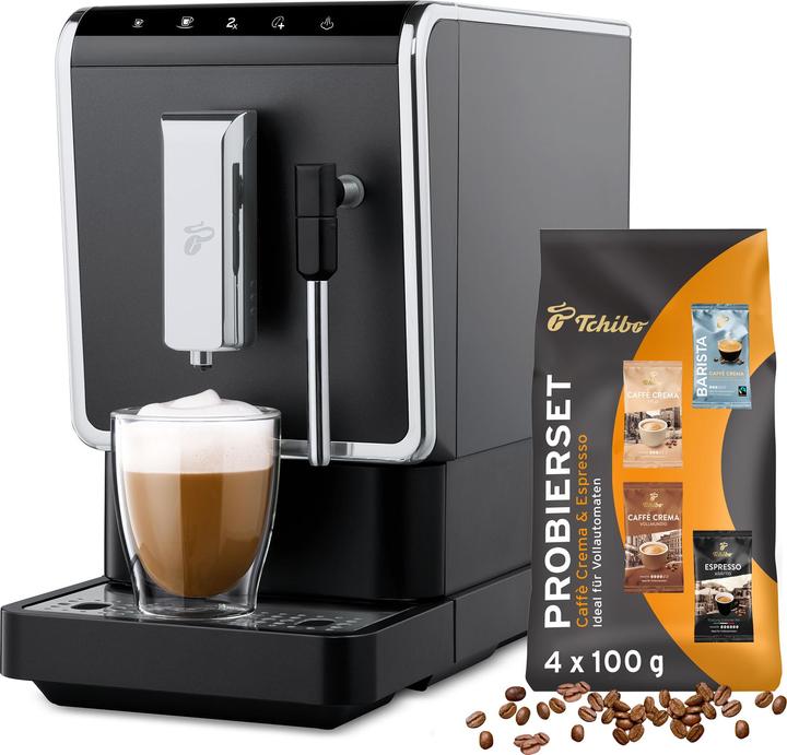 Tchibo Esperto Latte fully automatic coffee machine, anthracite