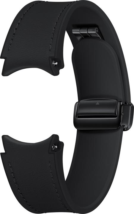 Actual product image Samsung D-Buckle Hybrid Eco Leather Strap (20 mm, Faux leather, Eco-Composite, Galaxy Watch6, Galaxy Watch6 Classic)