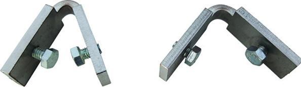 Terrassensystem Winkelverbinder verstellbar zu Unterkonstruktion