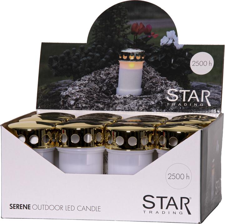 Produktbild Star Trading Grablicht-Display Serene, weiss