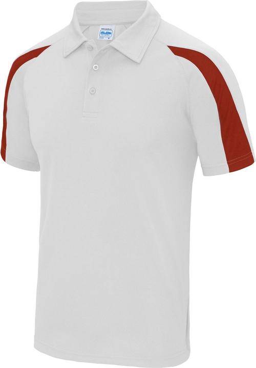 Arctic White, Fire Red