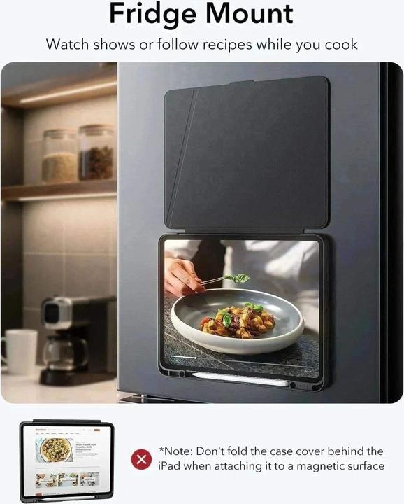 Image du produit ESR - Flip Hybrid (with Pencil Holder) - iPad Pro 11 (2024) / iPad Pro 11 (2025) - Black (Apple iPad Pro 11 2024, Apple iPad Pro 11 2025)