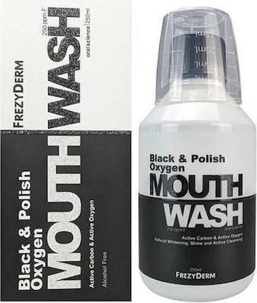 Frezyderm Black Polish Oxygen Mundspülung - 250ml (250 ml, Mundspülung)