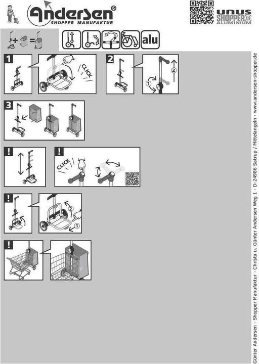 Produktbild Andersen Einkaufswagen Unus Auke