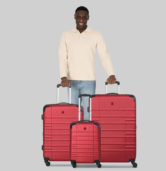 Image du produit Wenger Amplar Evo 4 Rollen Kofferset 3-teilig mit Dehnfalte (214 l)