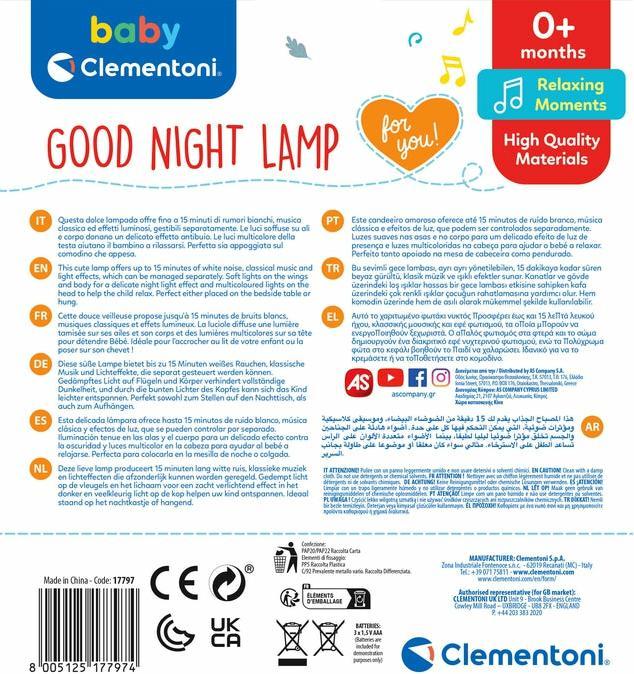 Produktbild Clementoni Baby - Nachtlicht Glühwürmchen