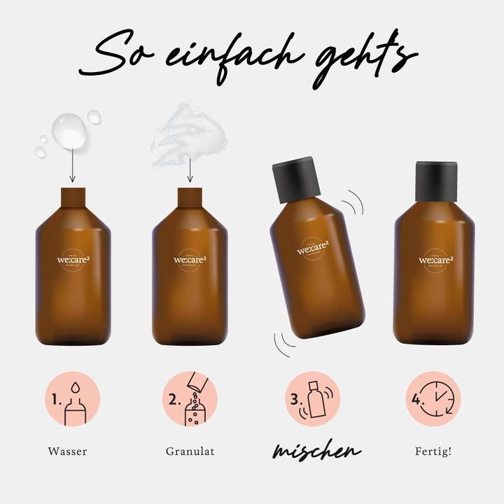 Produktbild we:care2 Duschgel-Granulat, Jasmin-Grüner Tee