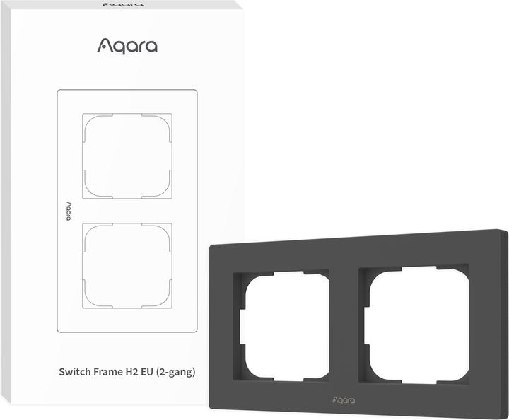 Image du produit Aqara Switch Frame H2 EU (2-gang) Gray