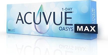 Image du produit Acuvue Oasys 1-Day MAX (30 pièce(s), Lentille journalière, Sphérique)
