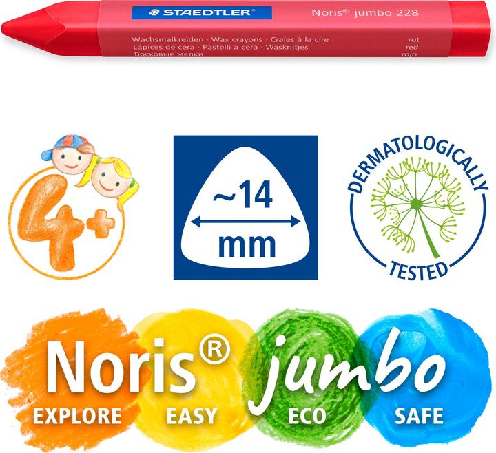 Produktbild Staedtler Wachsmalkreide (Multi, 12 x)