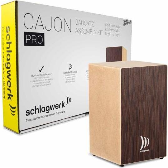 Thumbnail - Schlagwerk CBA30SW Cajon Bausatz mit Sitzpad (Cajon), Perkussion, Schwarz