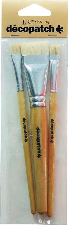 Décopatch Pinsel 3er Pack (10 mm)