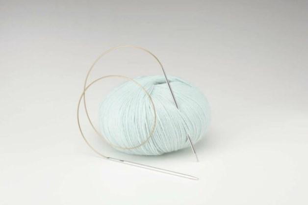 Actual product image addi Circular knitting needle Basic metal 30cm Thickness 3.25
