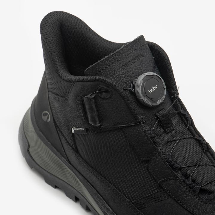 Image du produit Quechua Chaussure de randonnée imperméable homme, NH900 2 Seconds noir (45)